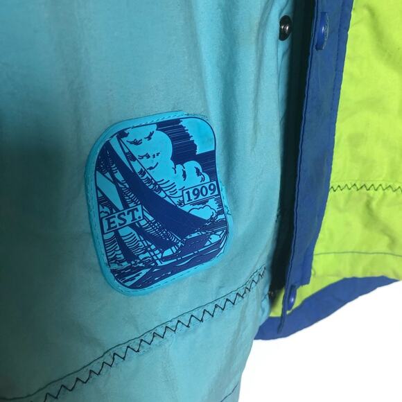 Vintage 90’s Y2K Regatta Sport Color Block Windbreaker Jacket - Picture 3 of 6